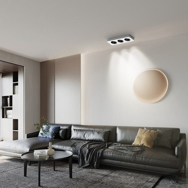 Square LED Anti-Glare Flush Mount Ceiling Light - Image 15