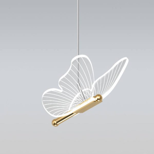Nordic Light Luxury Butterfly Spotlight Design LED Wall Sconce Lamp - Image 7