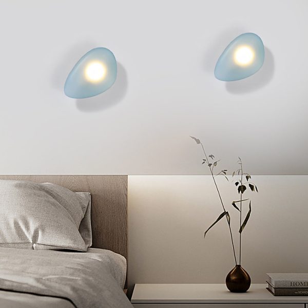 Colorful Glass Pebbles LED Small Decor Modern Indoor Wall Sconces Lighting - Image 12