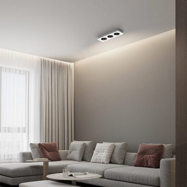 Square LED Anti-Glare Flush Mount Ceiling Light - Image 14