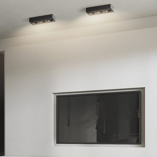 Square LED Anti-Glare Flush Mount Ceiling Light - Image 16