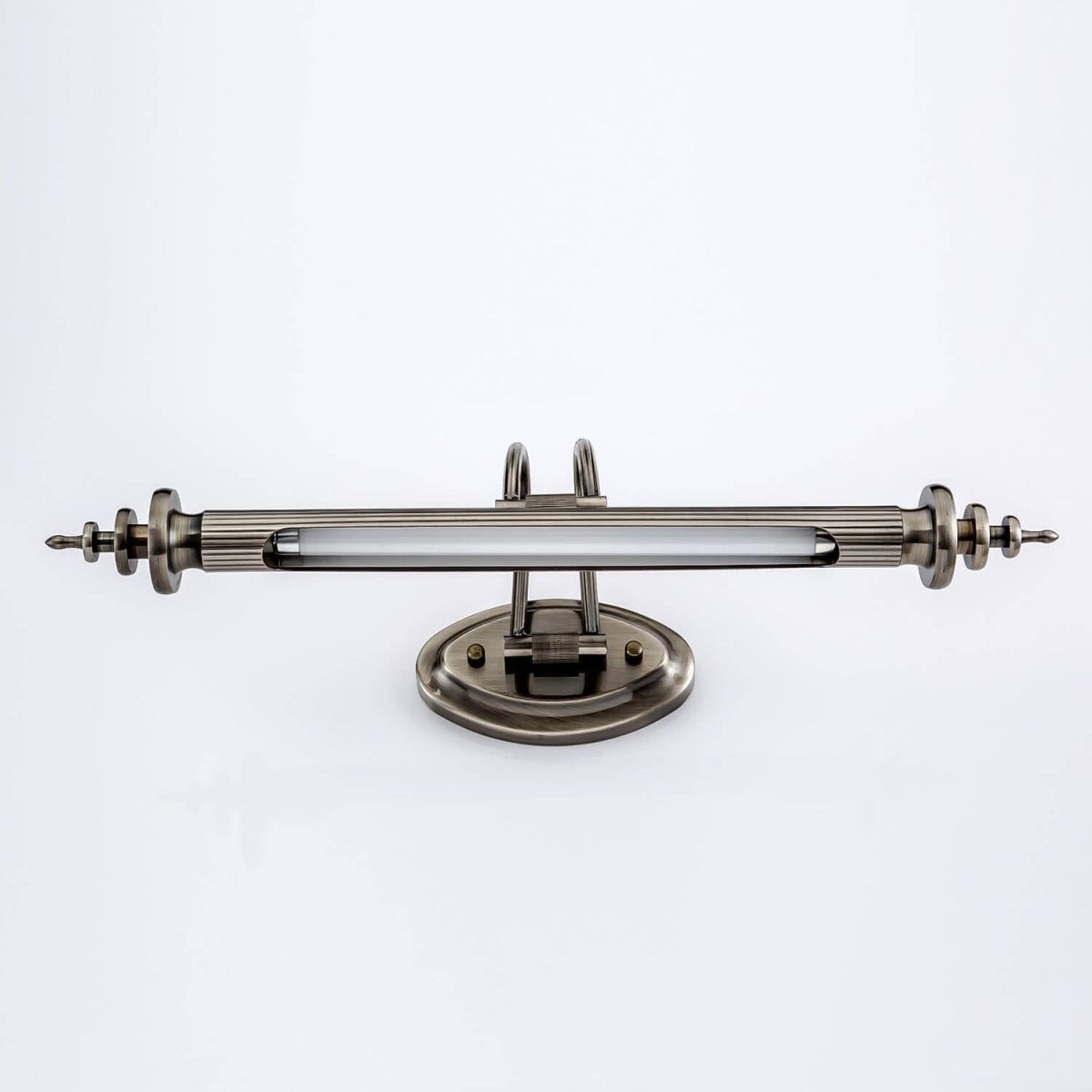 Modern Cylindrical Aluminum 1-Light LED Mirror Front Light - Image 1