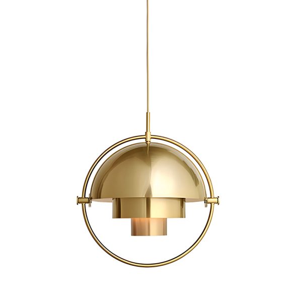 Rotating Shade Electroplated Iron Simple Nordic Chandelier Pendant Lamp - Image 8