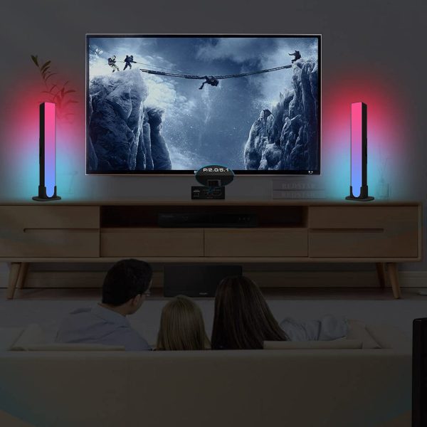 Smart APP Multi Color Ambient Lamp LED RGB Stick Table Lamp - Image 4
