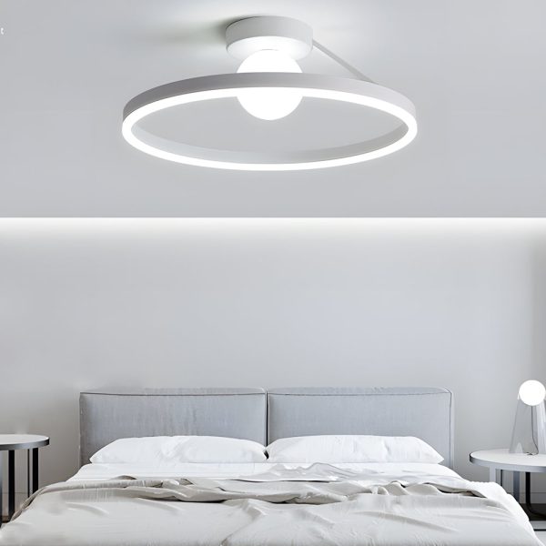 Round Minimalist Ball 3 Step Dimming Creative Modern Ceiling Lights Fixture - Image 3