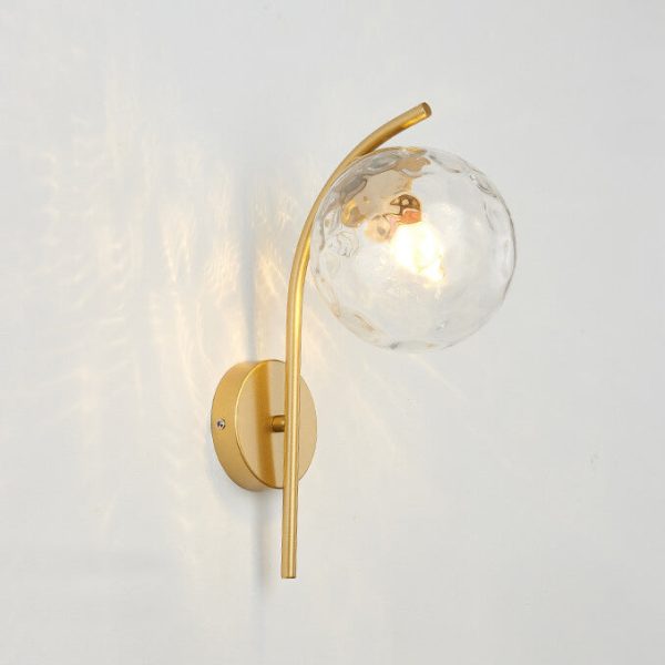 Nordic Arc Glass Globe 1-Light  Wall Sconce Lamp - Image 12