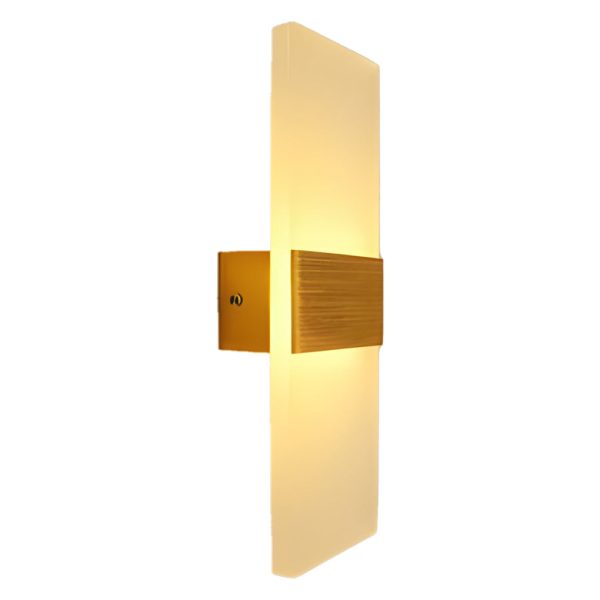 Rectangular Acrylic 6W LED Modern Wall Lamp Wall Sconce Lighting - Image 7