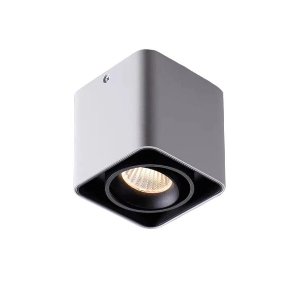 Square Adjustable Lamp Head Three Step Dimming LED Ceiling Grille Light - Image 13