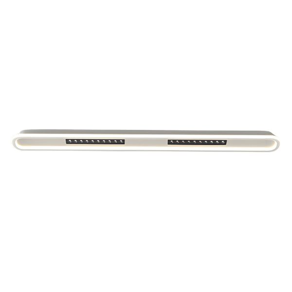 Simple Rounded Rectangular Three Step Dimming Modern Ceiling Light Fixture - Image 13