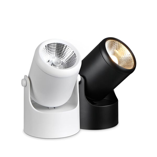 Adjustable Aluminum Round COB Modern Ceiling Mounted Spotlight Downlight - Image 9