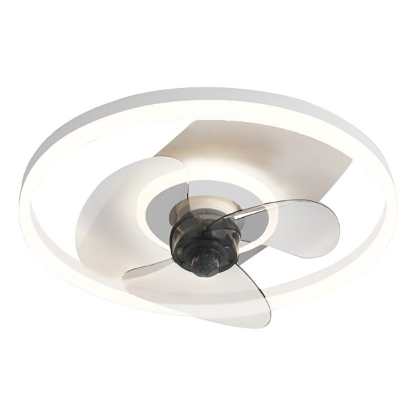 Circular Stepless Dimming Modern Inverter Ceiling Fan Light with Remote Control - Image 8