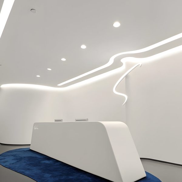 Integrated LED Slim Canless Recessed Light White Trim 5/9/12/18W Round Flat LED Downlight Low Profile Recessed Ceiling Downlight - Image 2