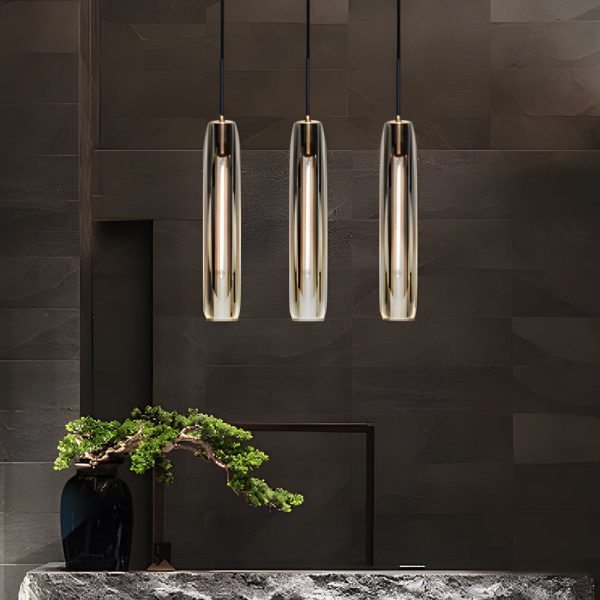 Long Crystal Tungsten Filament LED Bulb Post-Modern Pendant Lights - Image 2