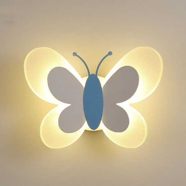 Creative Butterfly Acrylic 1-Light LED Wall Sconce Lamp - Image 14