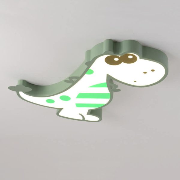Cartoon Creative Dinosaur LED Flush Mount Ceiling Light - Image 15
