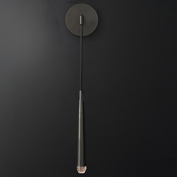 Creative Strip Crystal LED Spotlight Nordic Wall Lamp Wall Sconce Lighting - Image 5