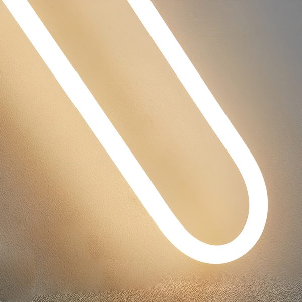 Round Rectangular Three Step Dimming LED Copper Minimalist Wall Lamp - Image 9