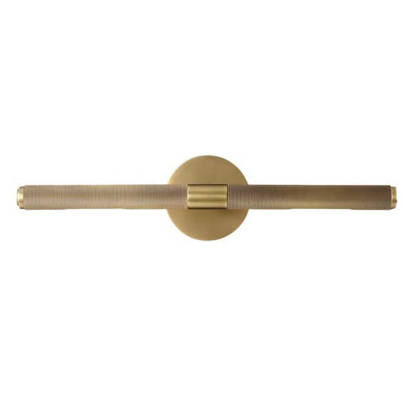 Modern Knurled Texture LED Bathroom Vanity Light Fixture with Swiveling Head - Image 12