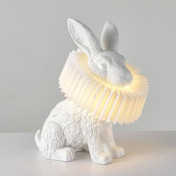Modern Creative Resin Rabbit LED 1-Light Table Lamp - Image 16
