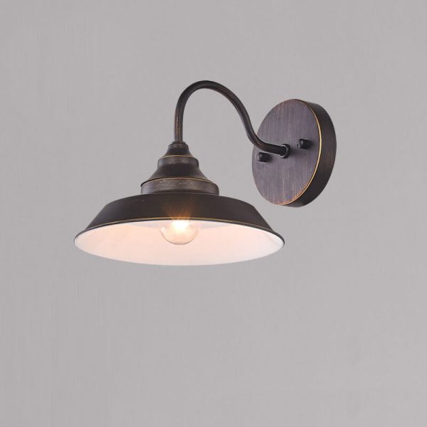 Industrial Vintage Old Iron Barn 1/2/3 Light Wall Sconce Lamp - Image 10