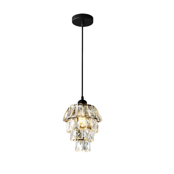 1-Light Mini Crystal Small Pendant Light - Image 8