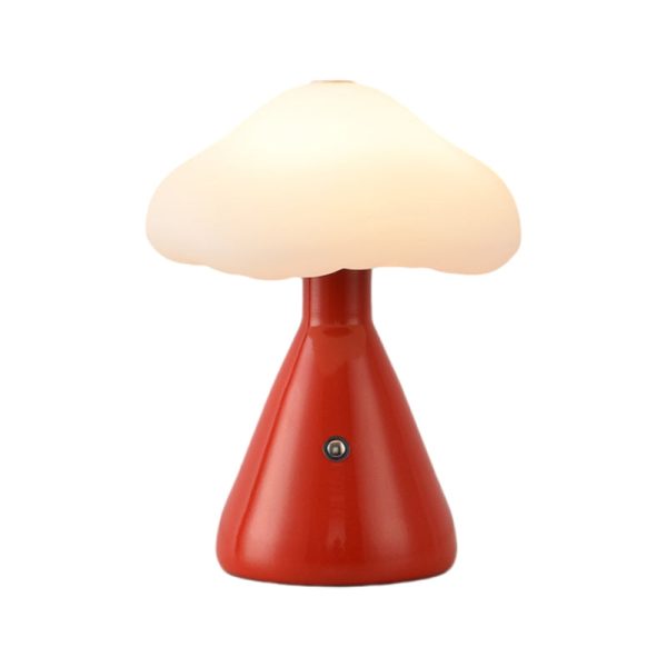 6.3 inch Metal Mushroom Cloud Table Lamp LED Ambient Lighting - Image 12