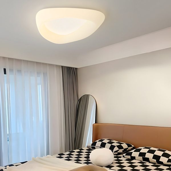 Creative Cobblestone LED Three Step Dimming Modern Ceiling Lights Fixture - Image 2