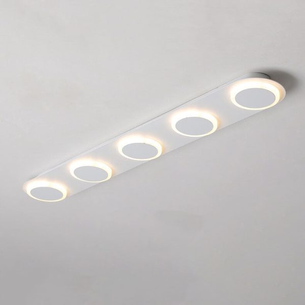 Minimalist Long Bar 3/4/5 Light  LED Flush Mount Ceiling Light - Image 15