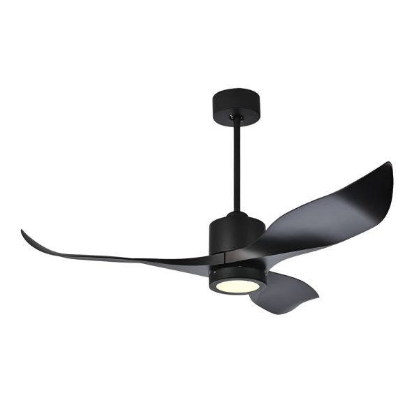 3 Blades Mute Intelligent with Remote LED Nordic Ceiling Fans Lamp - Image 6