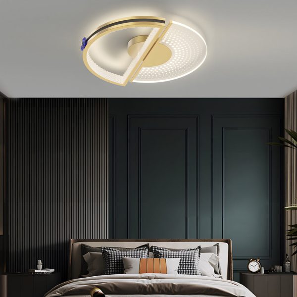 Round Personalized Three Step Dimming LED Modern Ceiling Lights Fixture - Image 2
