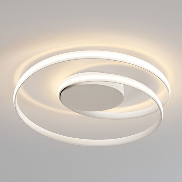 Circular Stepless Dimming LED Modern Ceiling Lights Flush Mount Lighting - Image 5