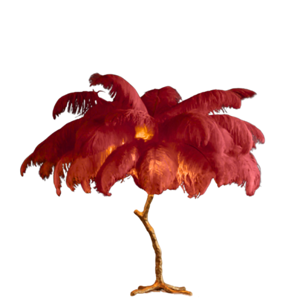 O'Moore Nordic Luxury Unique Ostrich Feather Floor Lamp/Table Lamp - Image 52