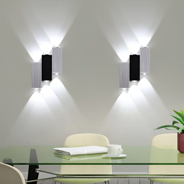 Rectangular LED Up and Down Lights Modern Wall Washer Light Wall Lamp - Image 4