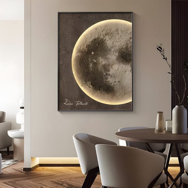 Moon Electric Meter Box Decorative Painting - Image 6