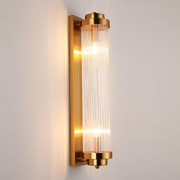 Adjustable Warm White Light LED Crystal Golden Nordic Wall Lamp Wall Sconce Lighting - Image 6