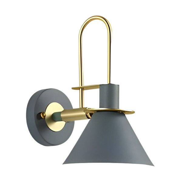 Minimalist Horn Shape Iron Creative Modern Wall Lamp Wall Sconce Lighting - Image 13
