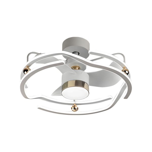 23.6'?Low Profile Ceiling Fan with Dimmable Light and Remote - Image 9