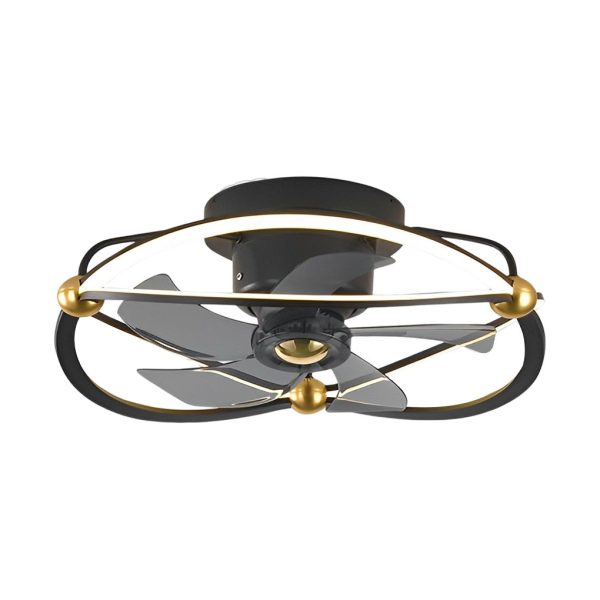 Intelligent Adjustable Stepless Dimming LED Ceiling Fan Light with Remote - Image 7