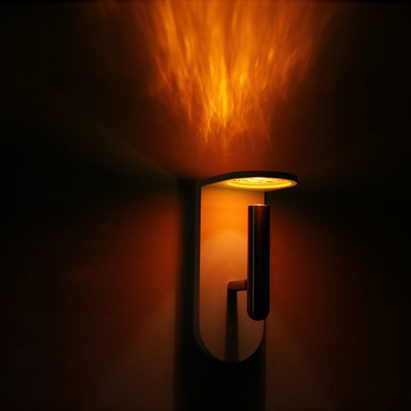 Creative 3W LED Flame Effect Light Nordic Wall Lamp Wall Sconce Lighting - Image 7