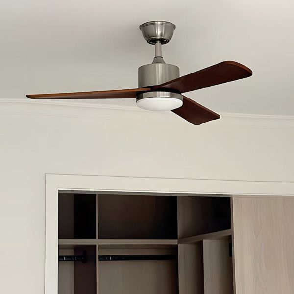 42"/52" LED 3-Blades Wood Ceiling Fan Light with Remote - Image 3