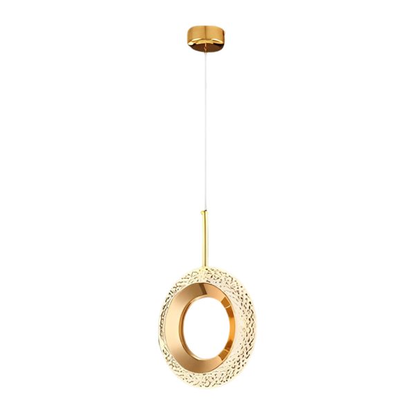 Circle Water Drop Minimalist Three Step Dimming LED Modern Pendant Lights - Image 11