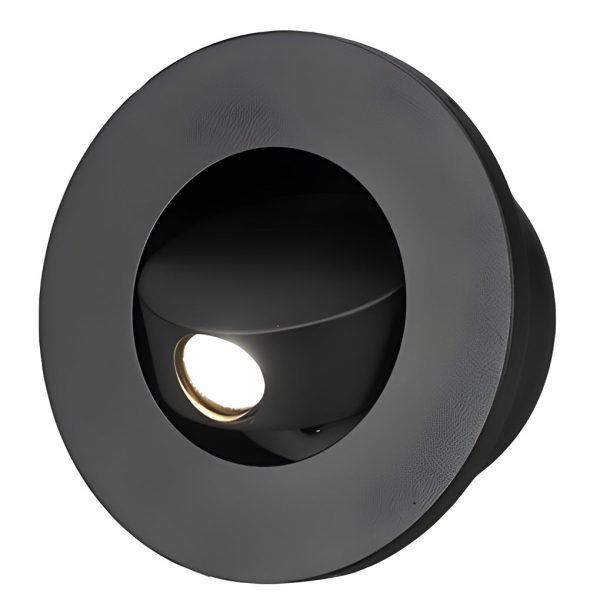 Round Square Adjustable 3W LED Recessed Nordic Wall Lamp Sconce Lighting - Image 10