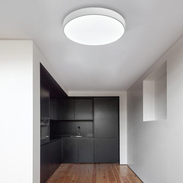 Ultra-thin Round LED Modern Ceiling Lights Flush Mount Lighting - Image 2