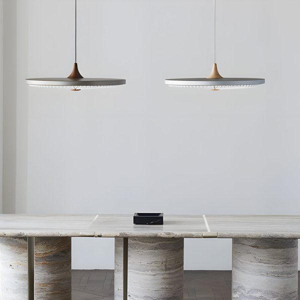 Round UFO 3 Step Dimming LED Pendant Lights Kitchen Island Lighting - Image 3