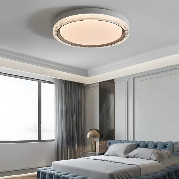 Round LED Flush Mount Ceiling Light - Image 2