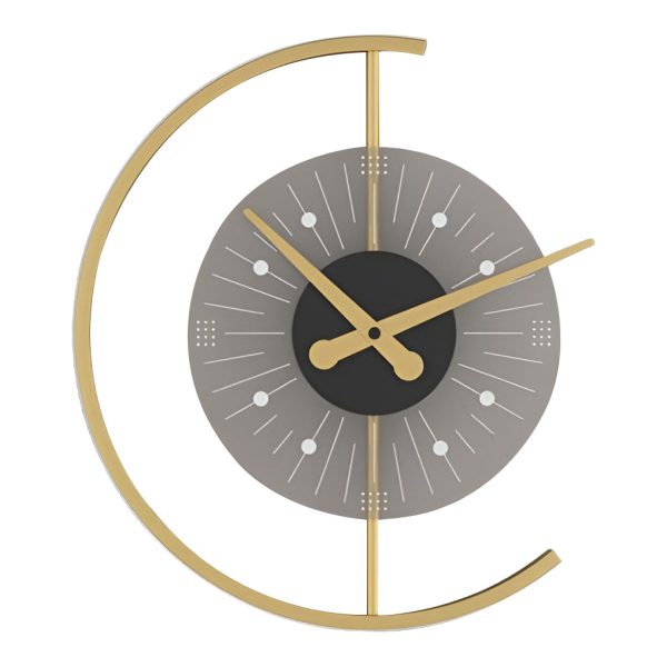 Creative Mute Clock Shaped LED Nordic Wall Lamp Wall Sconce Lighting - Image 9