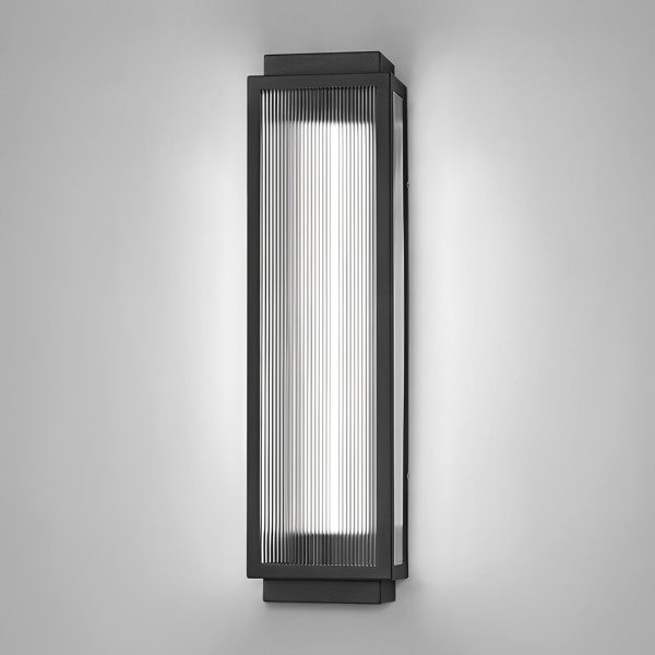 Rectangular Strip Waterproof LED Black Modern Outdoor Wall Lights - Image 7