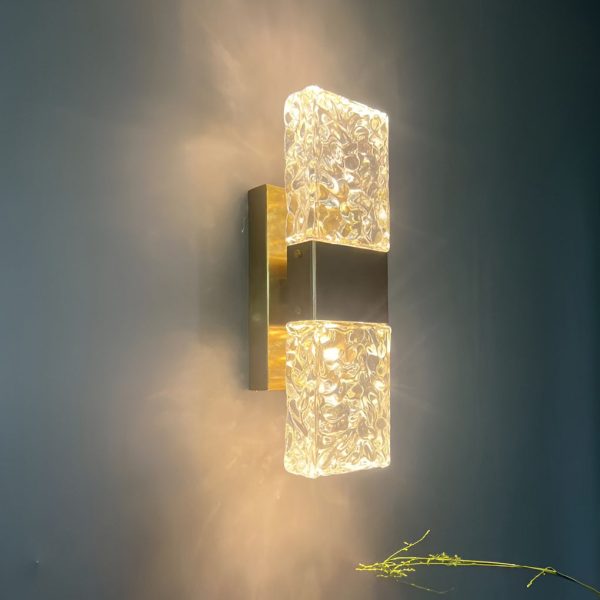 Creative Crystal Up and Down Lights LED Electroplated Modern Wall Sconces - Image 6