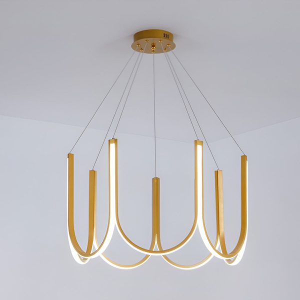 Minimalist 3 Step Dimming LED Nordic Chandelier Hanging Ceiling Lamp - Image 7
