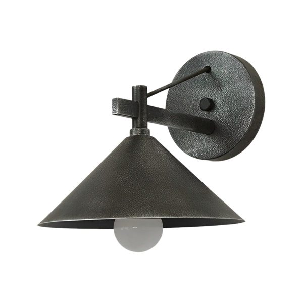 Conical Simple Waterproof Retro American-style Outdoor Wall Sconce Lighting - Image 7